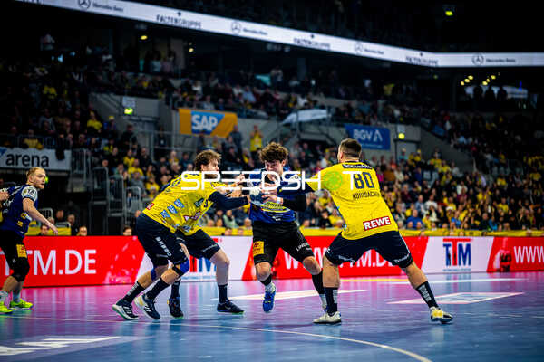 Handball I Herren I Saison 2023-2024 I Liqui Moly Handballbundesliga I 17. Spieltag I Rhein-Neckar Löwen - ThSV Eisenach I 20.12.2023