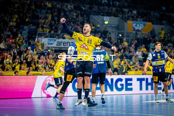 Handball I Herren I Saison 2023-2024 I Liqui Moly Handballbundesliga I 17. Spieltag I Rhein-Neckar Löwen - ThSV Eisenach I 20.12.2023