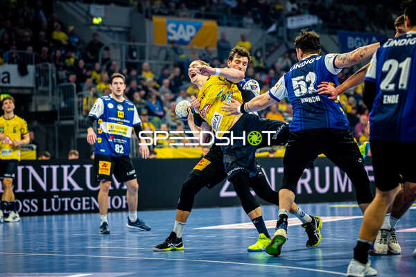 Handball I Herren I Saison 2023-2024 I Liqui Moly Handballbundesliga I 17. Spieltag I Rhein-Neckar Löwen - ThSV Eisenach I 20.12.2023
