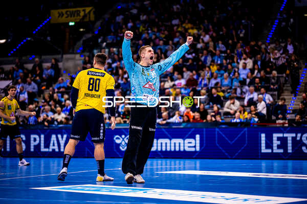 Handball I Herren I Saison 2023-2024 I Liqui Moly Handballbundesliga I 18. Spieltag I TVB Stuttgart - Rhein-Neckar Löwen I 23.12.2023