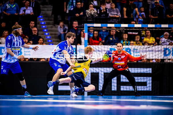 Handball I Herren I Saison 2023-2024 I Liqui Moly Handballbundesliga I 18. Spieltag I TVB Stuttgart - Rhein-Neckar Löwen I 23.12.2023
