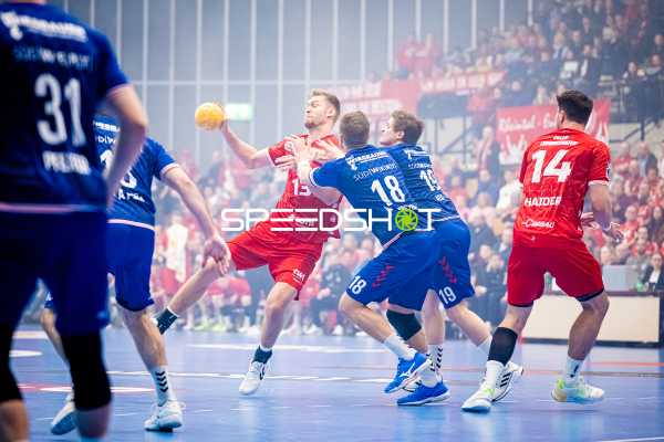 Handball I Herren I Saison 2023-2024 I 2. Handballbundesliga I 19. Spieltag I Eulen Ludwigshafen - SG BBM Bietigheim I 26.12.2023