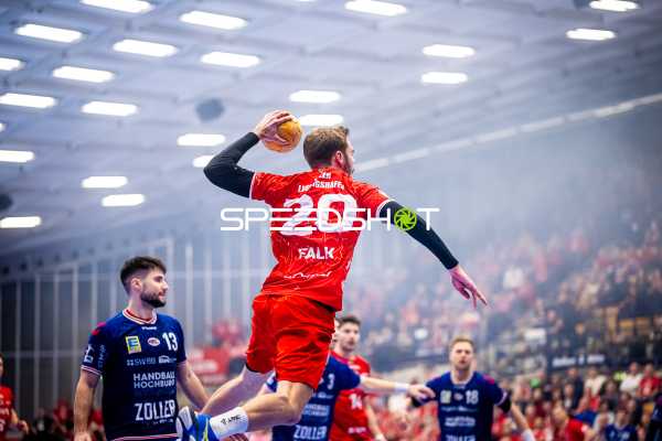 Handball I Herren I Saison 2023-2024 I 2. Handballbundesliga I 19. Spieltag I Eulen Ludwigshafen - SG BBM Bietigheim I 26.12.2023
