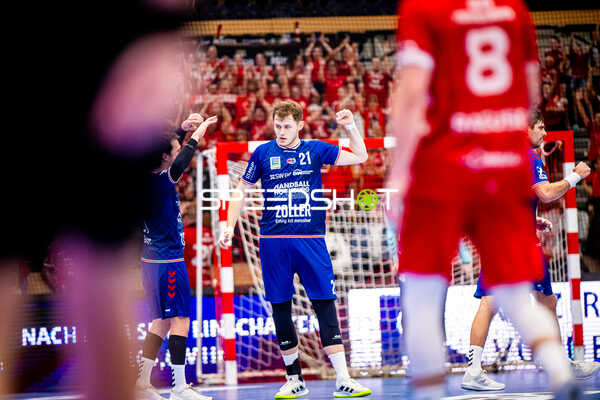 Handball I Herren I Saison 2023-2024 I 2. Handballbundesliga I 19. Spieltag I Eulen Ludwigshafen - SG BBM Bietigheim I 26.12.2023