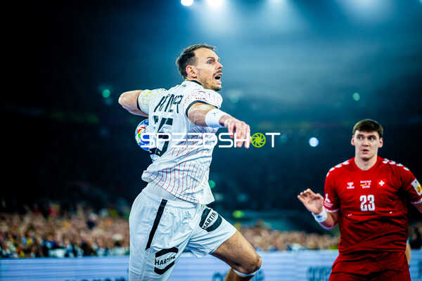 Handball I Herren I Euro 2024 I Vorrunde I Gruppe A I Deutschland - Schweiz I 10.01.2024