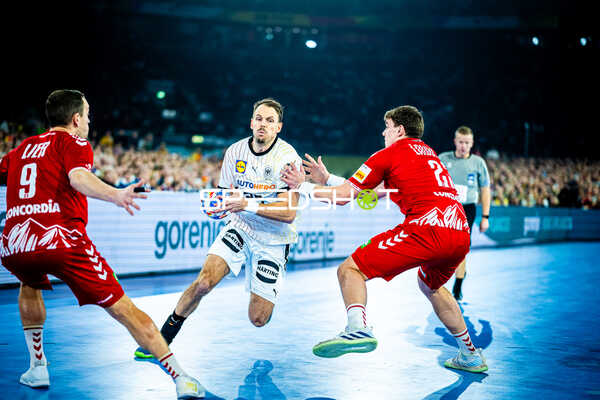 Handball I Herren I Euro 2024 I Vorrunde I Gruppe A I Deutschland - Schweiz I 10.01.2024