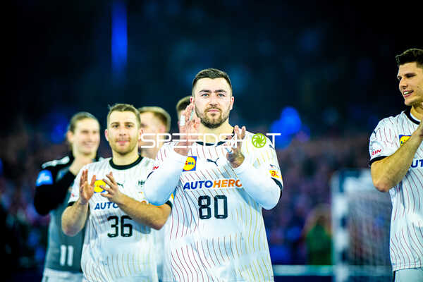 Handball I Herren I Euro 2024 I Vorrunde I Gruppe A I Deutschland - Schweiz I 10.01.2024