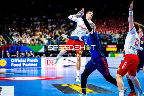 Handball I Herren I Euro 2024 I Vorrunde I Gruppe A I Schweiz - Frankreich I 14.01.2024