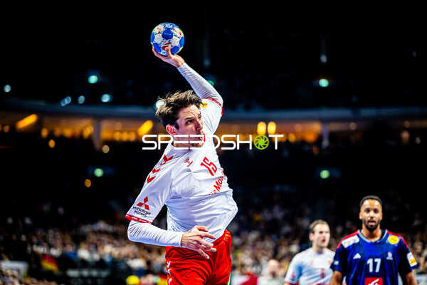 Handball I Herren I Euro 2024 I Vorrunde I Gruppe A I Schweiz - Frankreich I 14.01.2024
