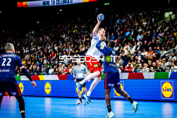 Handball I Herren I Euro 2024 I Vorrunde I Gruppe A I Schweiz - Frankreich I 14.01.2024