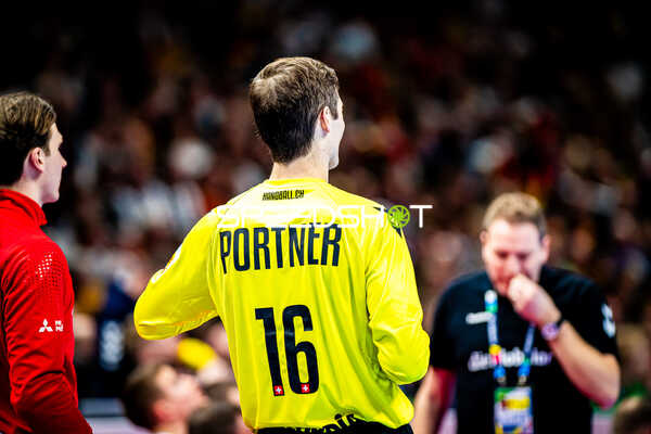 Handball I Herren I Euro 2024 I Vorrunde I Gruppe A I Schweiz - Frankreich I 14.01.2024