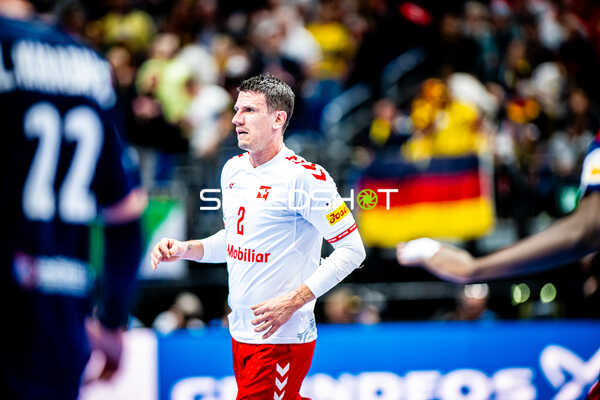 Handball I Herren I Euro 2024 I Vorrunde I Gruppe A I Schweiz - Frankreich I 14.01.2024