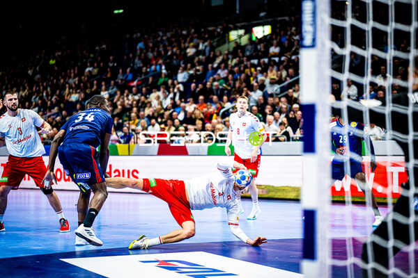 Handball I Herren I Euro 2024 I Vorrunde I Gruppe A I Schweiz - Frankreich I 14.01.2024