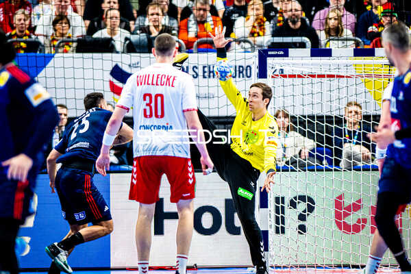 Handball I Herren I Euro 2024 I Vorrunde I Gruppe A I Schweiz - Frankreich I 14.01.2024
