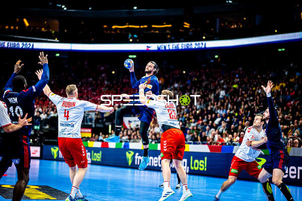Handball I Herren I Euro 2024 I Vorrunde I Gruppe A I Schweiz - Frankreich I 14.01.2024