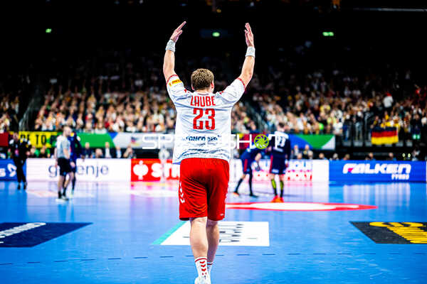 Handball I Herren I Euro 2024 I Vorrunde I Gruppe A I Schweiz - Frankreich I 14.01.2024