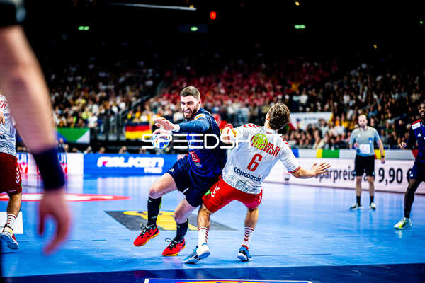 Handball I Herren I Euro 2024 I Vorrunde I Gruppe A I Schweiz - Frankreich I 14.01.2024