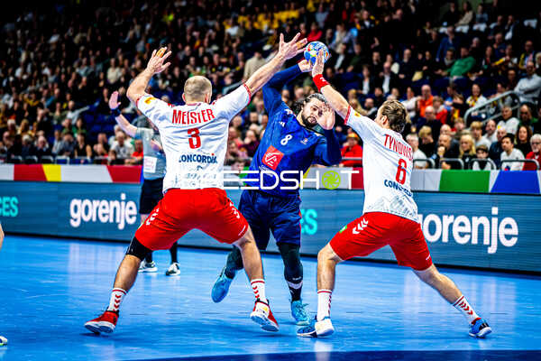 Handball I Herren I Euro 2024 I Vorrunde I Gruppe A I Schweiz - Frankreich I 14.01.2024