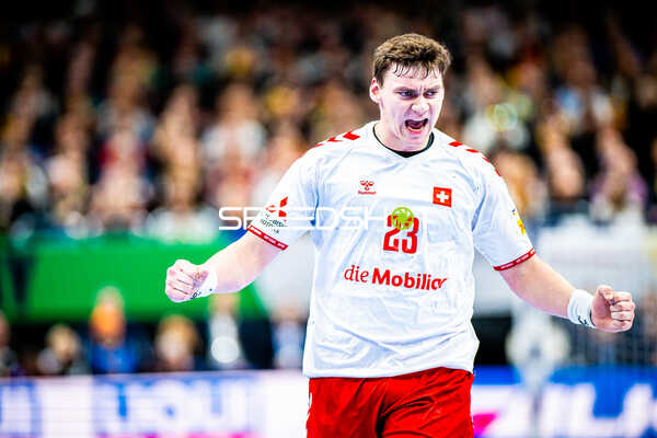 Handball I Herren I Euro 2024 I Vorrunde I Gruppe A I Schweiz - Frankreich I 14.01.2024