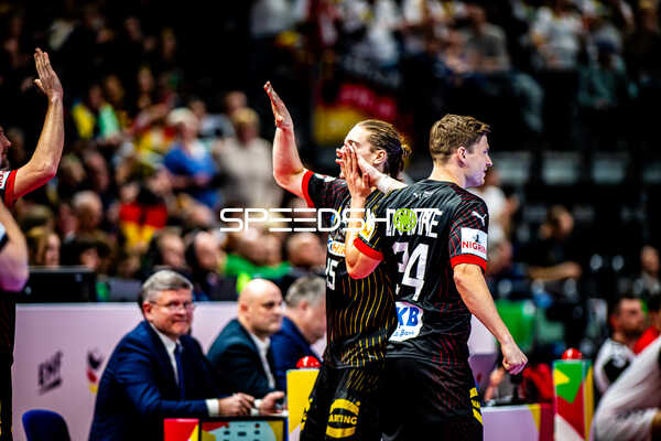 Handball I Herren I Euro 2024 I Vorrunde I Gruppe A I Nordmazedonien - Deutschland I 14.01.2024