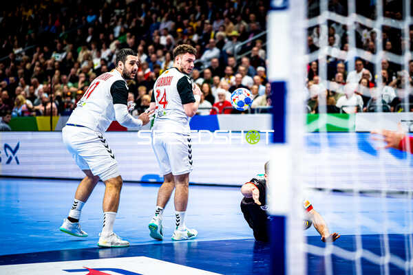 Handball I Herren I Euro 2024 I Vorrunde I Gruppe A I Nordmazedonien - Deutschland I 14.01.2024