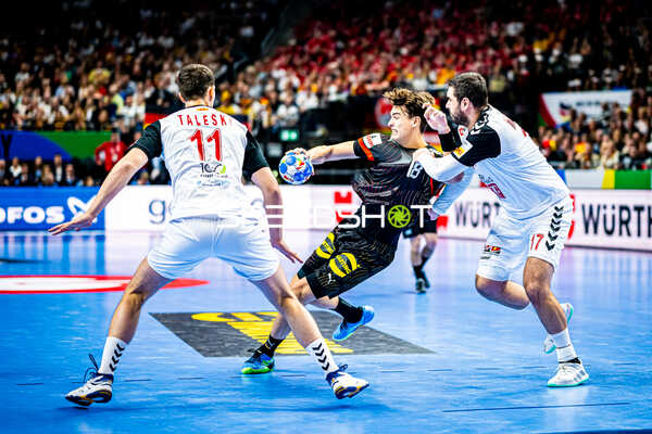 Handball I Herren I Euro 2024 I Vorrunde I Gruppe A I Nordmazedonien - Deutschland I 14.01.2024