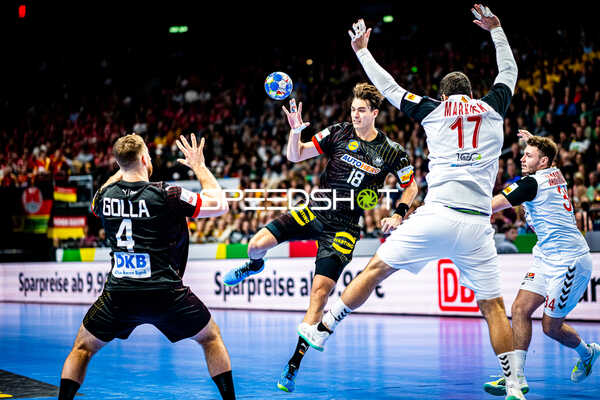 Handball I Herren I Euro 2024 I Vorrunde I Gruppe A I Nordmazedonien - Deutschland I 14.01.2024