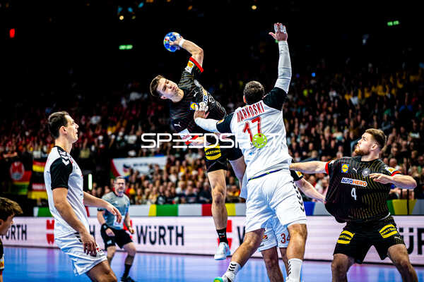 Handball I Herren I Euro 2024 I Vorrunde I Gruppe A I Nordmazedonien - Deutschland I 14.01.2024