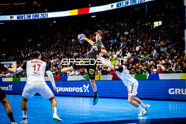 Handball I Herren I Euro 2024 I Vorrunde I Gruppe A I Nordmazedonien - Deutschland I 14.01.2024