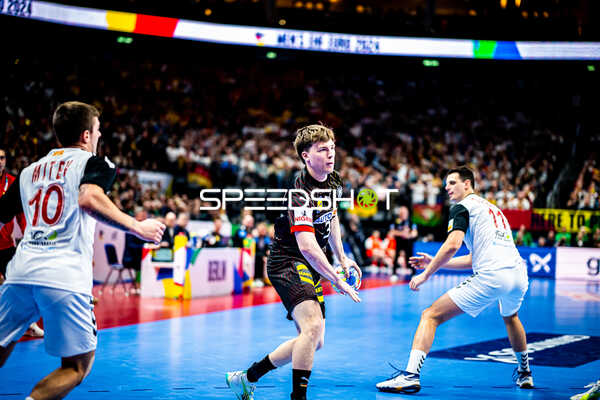 Handball I Herren I Euro 2024 I Vorrunde I Gruppe A I Nordmazedonien - Deutschland I 14.01.2024