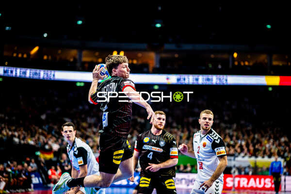 Handball I Herren I Euro 2024 I Vorrunde I Gruppe A I Nordmazedonien - Deutschland I 14.01.2024