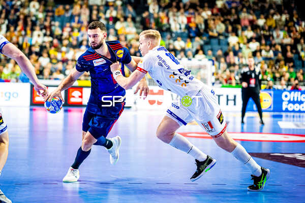 Handball I Herren I Euro 2024 I Hauptrunde I Gruppe 1 I Island - Frankreich I 20.01.2024