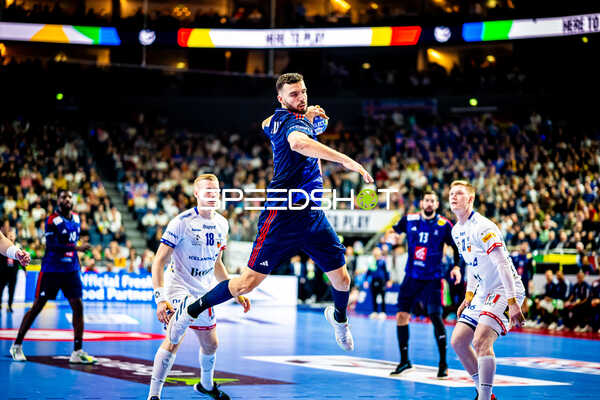 Handball I Herren I Euro 2024 I Hauptrunde I Gruppe 1 I Island - Frankreich I 20.01.2024