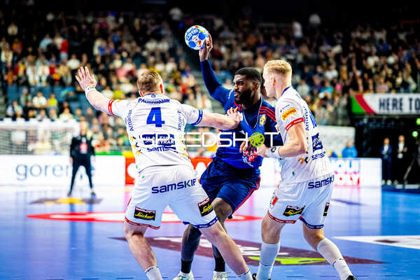 Handball I Herren I Euro 2024 I Hauptrunde I Gruppe 1 I Island - Frankreich I 20.01.2024