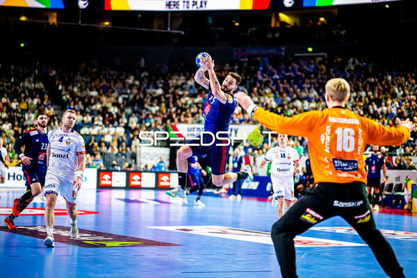 Handball I Herren I Euro 2024 I Hauptrunde I Gruppe 1 I Island - Frankreich I 20.01.2024