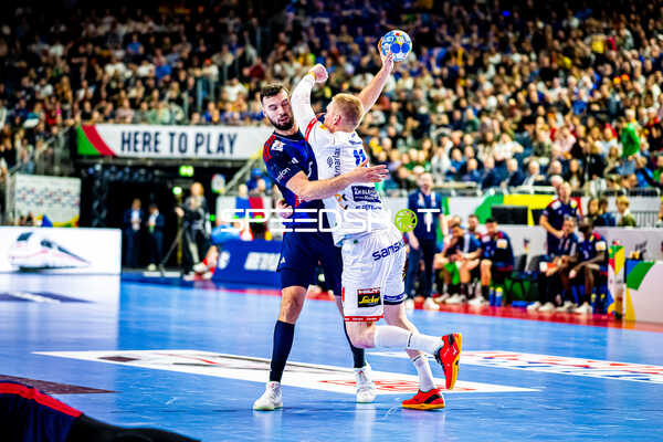 Handball I Herren I Euro 2024 I Hauptrunde I Gruppe 1 I Island - Frankreich I 20.01.2024