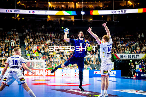 Handball I Herren I Euro 2024 I Hauptrunde I Gruppe 1 I Island - Frankreich I 20.01.2024
