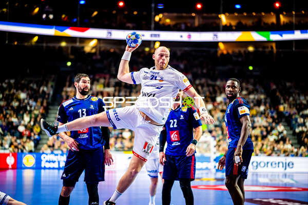 Handball I Herren I Euro 2024 I Hauptrunde I Gruppe 1 I Island - Frankreich I 20.01.2024