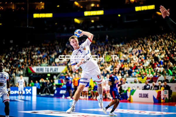 Handball I Herren I Euro 2024 I Hauptrunde I Gruppe 1 I Island - Frankreich I 20.01.2024