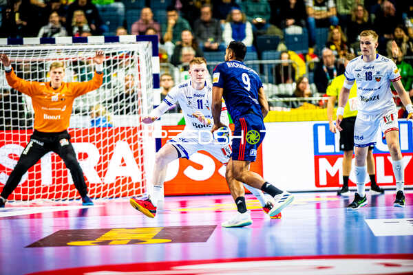 Handball I Herren I Euro 2024 I Hauptrunde I Gruppe 1 I Island - Frankreich I 20.01.2024