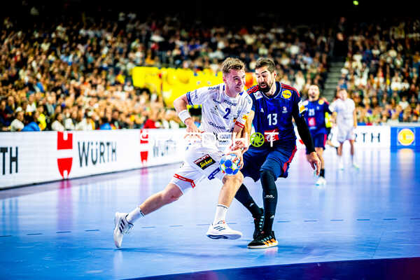 Handball I Herren I Euro 2024 I Hauptrunde I Gruppe 1 I Island - Frankreich I 20.01.2024