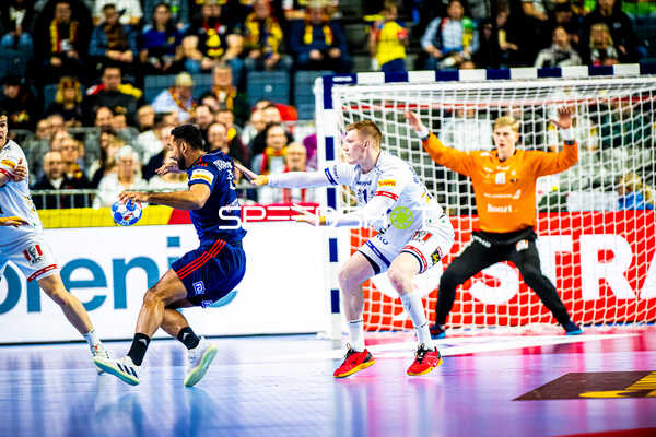 Handball I Herren I Euro 2024 I Hauptrunde I Gruppe 1 I Island - Frankreich I 20.01.2024
