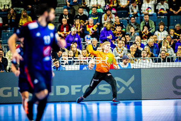 Handball I Herren I Euro 2024 I Hauptrunde I Gruppe 1 I Island - Frankreich I 20.01.2024