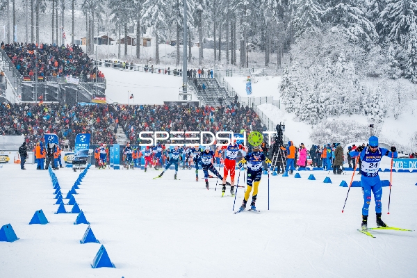 Biathleten in Aktion in Oberhof