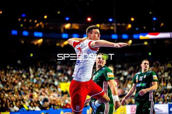 Handball I Herren I Euro 2024 I Hauptrunde I Gruppe 1 I Ungarn - Kroatien I 20.01.2024