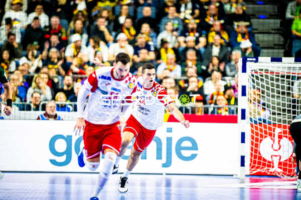 Handball I Herren I Euro 2024 I Hauptrunde I Gruppe 1 I Ungarn - Kroatien I 20.01.2024