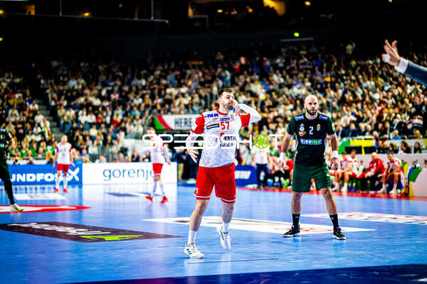 Handball I Herren I Euro 2024 I Hauptrunde I Gruppe 1 I Ungarn - Kroatien I 20.01.2024