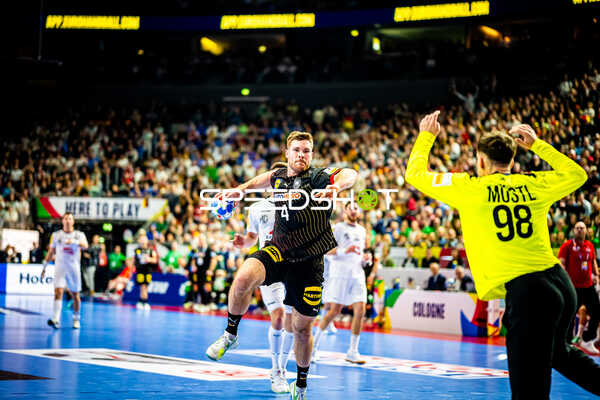Handball I Herren I Euro 2024 I Hauptrunde I Gruppe 1 I Deutschland - Österreich I 20.01.2024