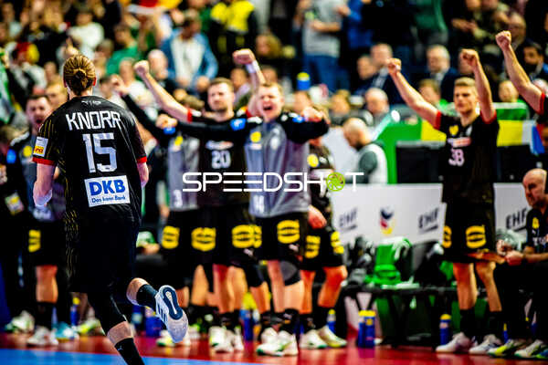 Handball I Herren I Euro 2024 I Hauptrunde I Gruppe 1 I Deutschland - Österreich I 20.01.2024
