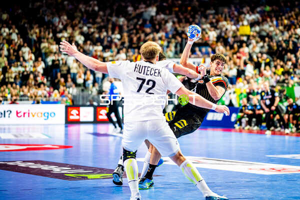 Handball I Herren I Euro 2024 I Hauptrunde I Gruppe 1 I Deutschland - Österreich I 20.01.2024